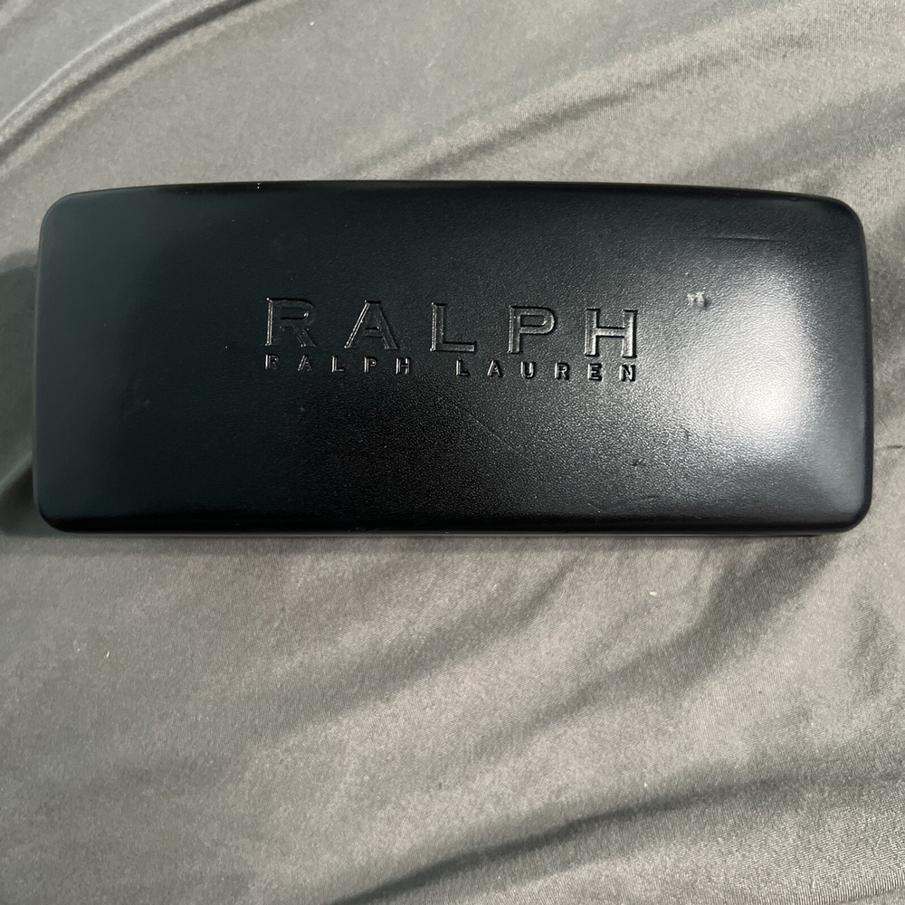 Ralph‎ Lauren Hard Shell Eyeglasses Sunglasses Case Black